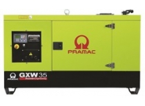 Дизельный генератор Pramac GXW 35 W в кожухе