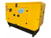 Дизельный генератор ETVEL ED-45YD в кожухе с АВР